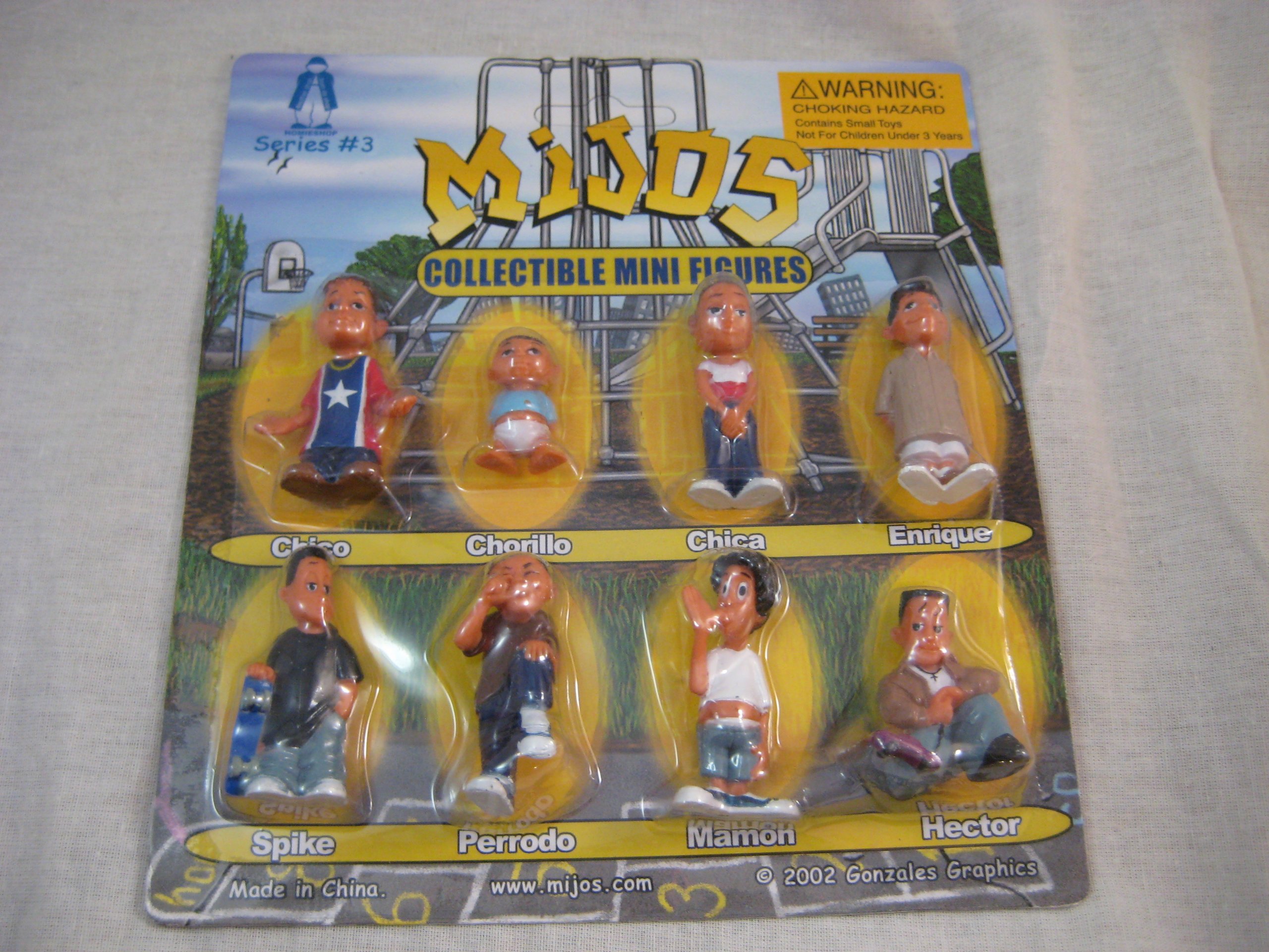 HOMIES MIJOS ミニフィギュア【絶版希少レア品】3セット Mijos Homies Figures Figurines Series 1, 2 and 3. All 24 Pieces